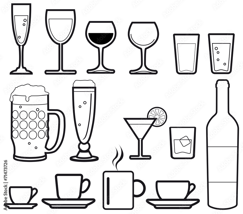 Getränke icons