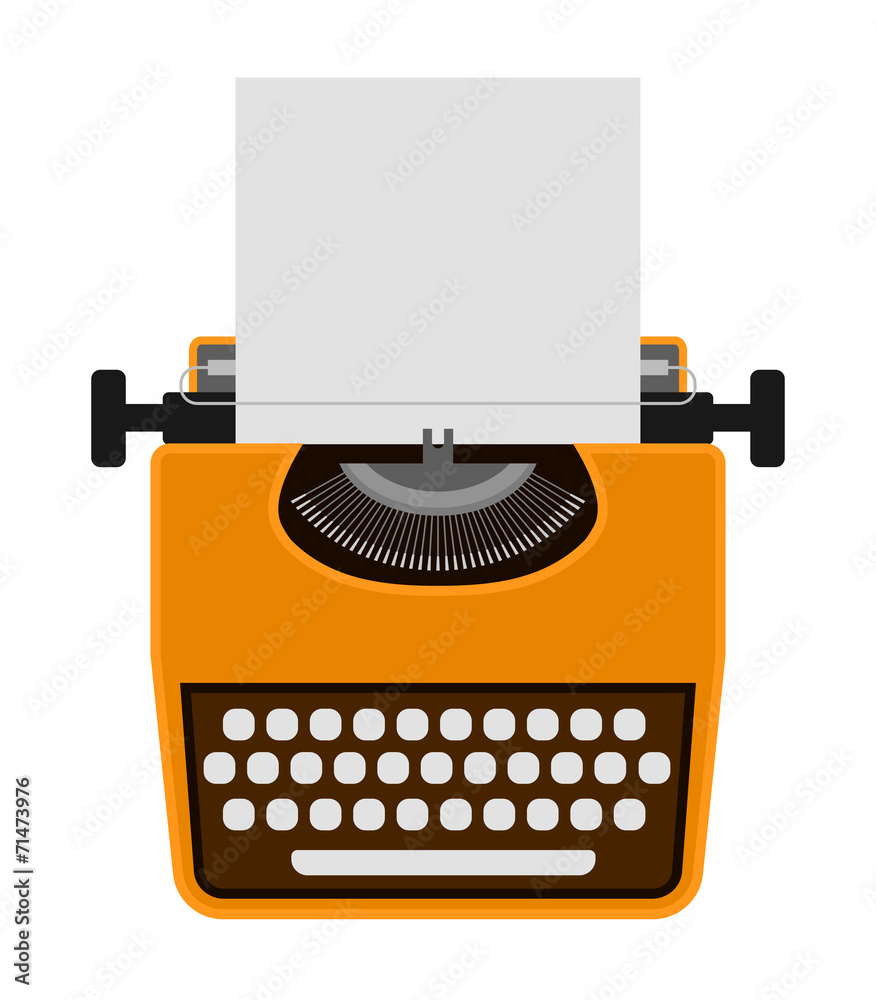 typewriter icon