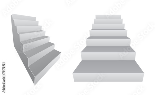 stair 3d design icon