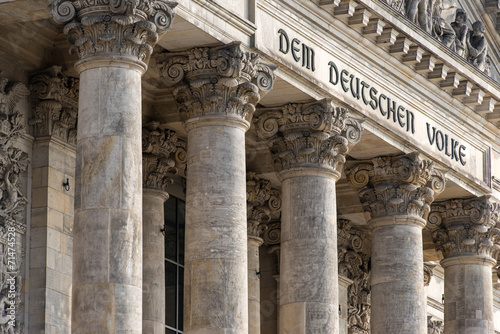 Säulen des Reichstag