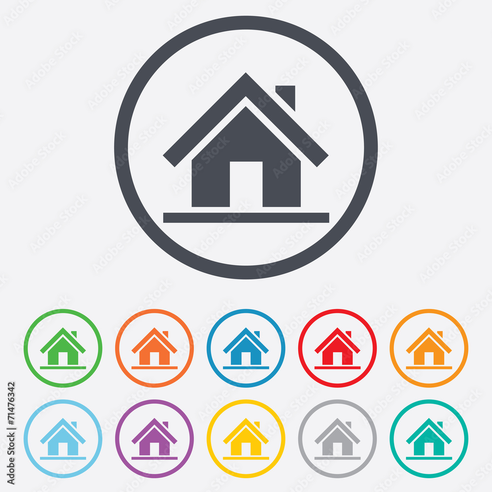 Home sign icon. Main page button. Navigation Home sign icon. Main page button. Navigation