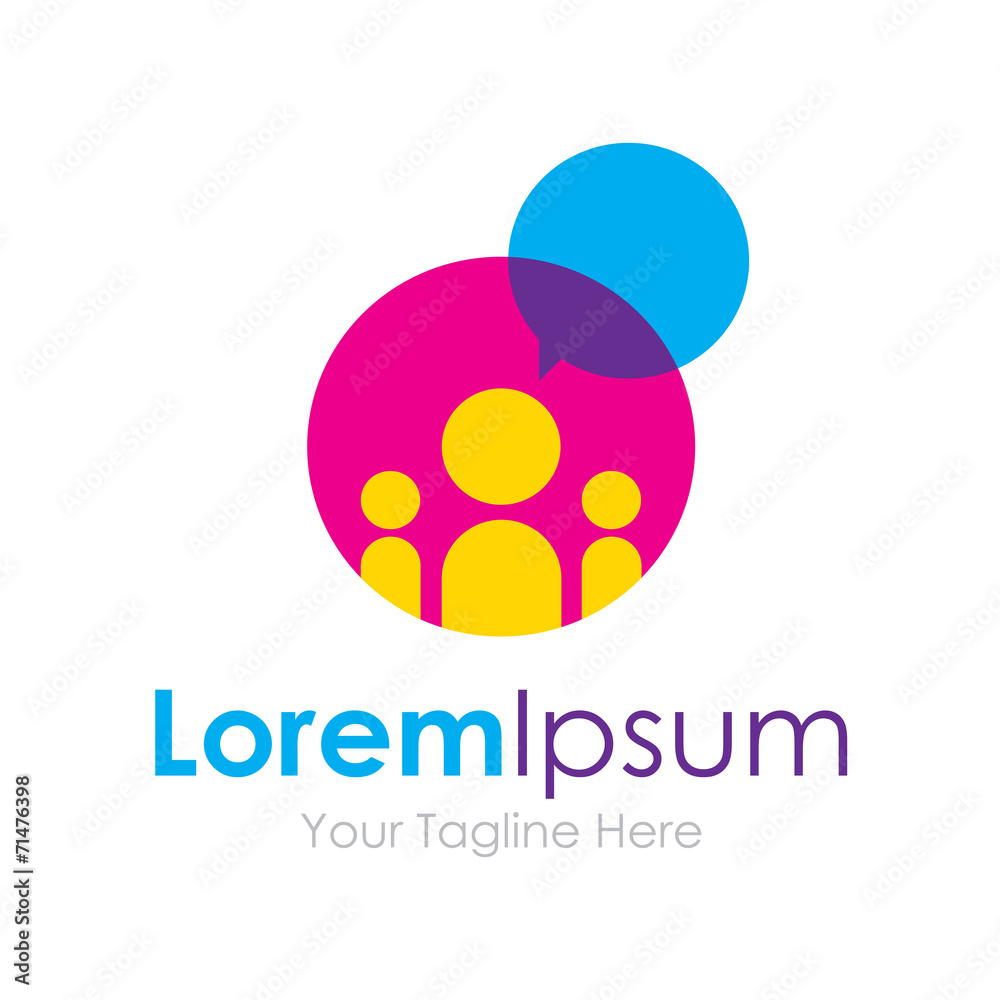 Ask people curiosity place icon simple elements logo Ask people curiosity place icon simple elements logo