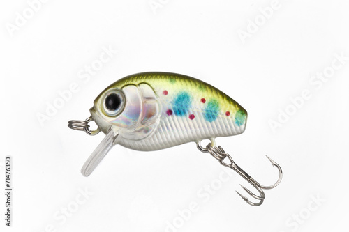 fishing lure with a sharp three hook