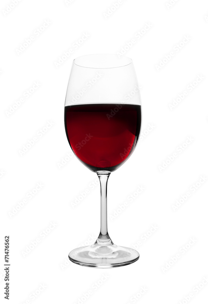 Red wine in glass Red wine in glass