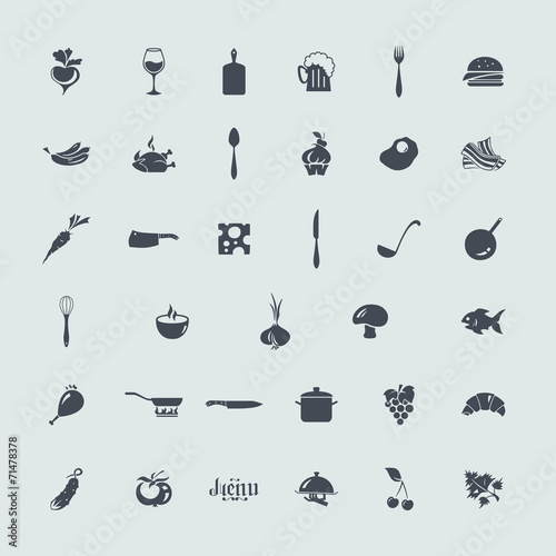 Set of icons