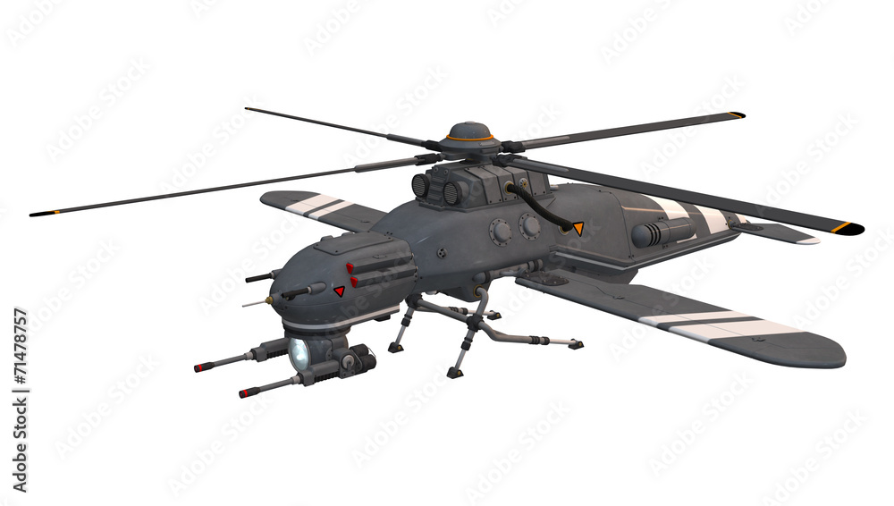 Fototapeta premium Drone Helicopter