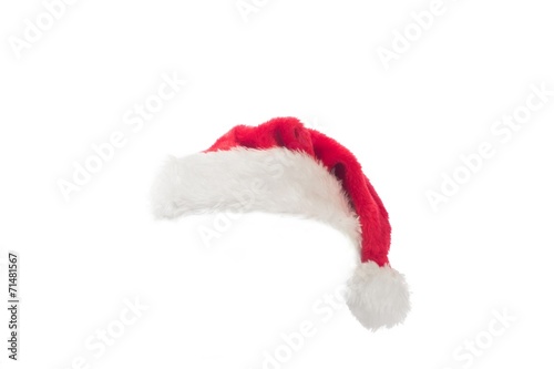 Red and white santa hat