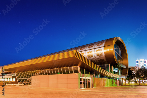 Baku - MAY 30, 2014: Carpet Museum on May 30 in Baku, Azerbaijan