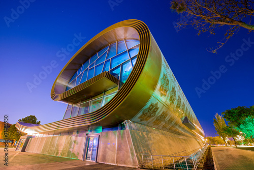 Baku - MAY 30, 2014: Carpet Museum on May 30 in Baku, Azerbaijan photo