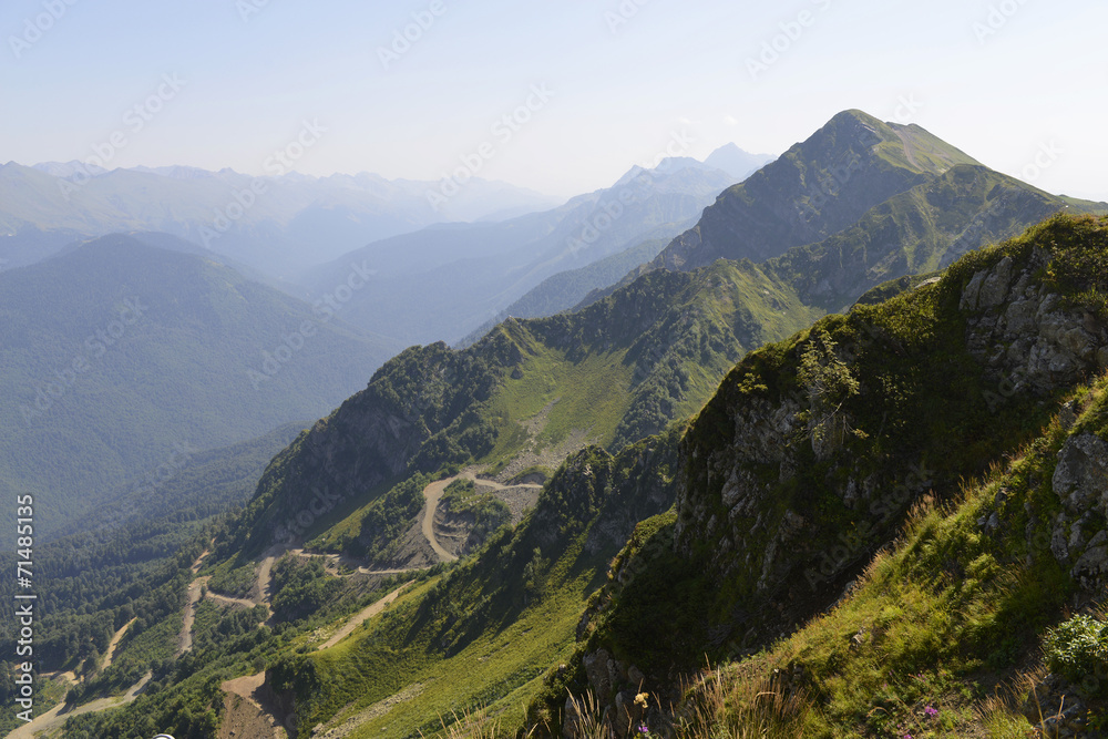 Fototapeta premium Caucasus Mountains