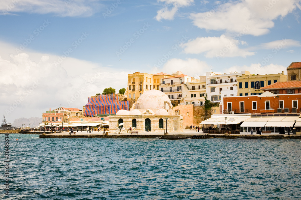 Obraz premium Chania in Crete, Greece