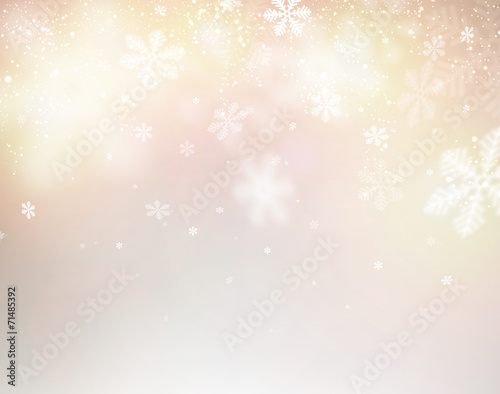 Blurred christmas background.