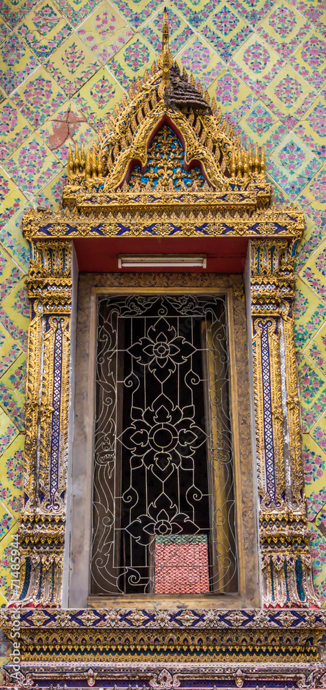 Thai Temple Window