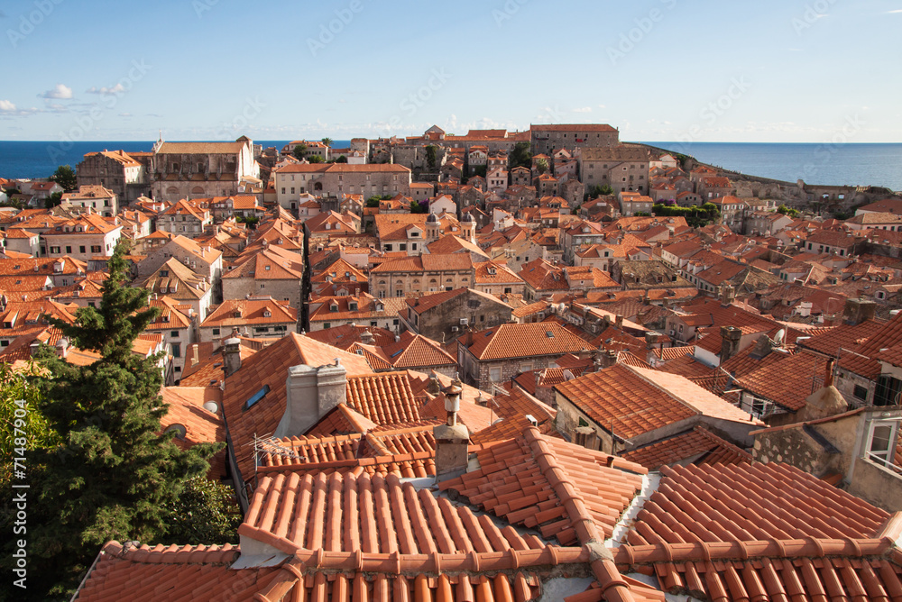 Old town roofs