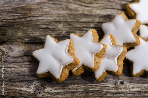 Zimtsterne, Weihnachten, Plätzchen