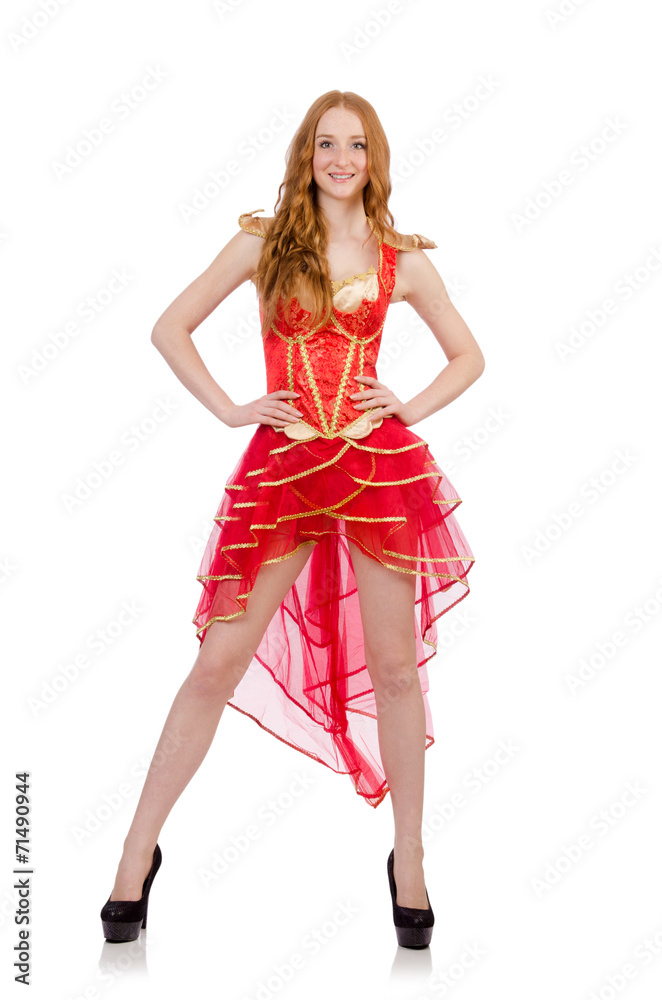 Woman in fashion clothing concept Woman in fashion clothing concept