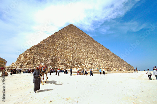 Aegypten  Giseh  Cheopspyramide