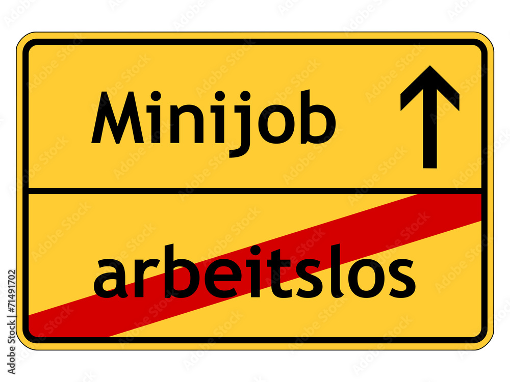 Minijob statt arbeitslos