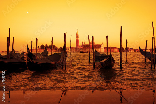 Gondolas in Venice © svariophoto