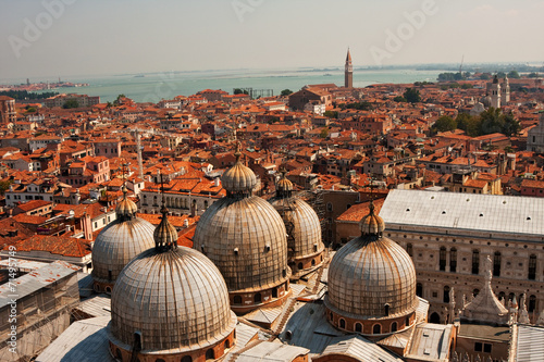 A view of Venice from the campanile of San Marco © svariophoto