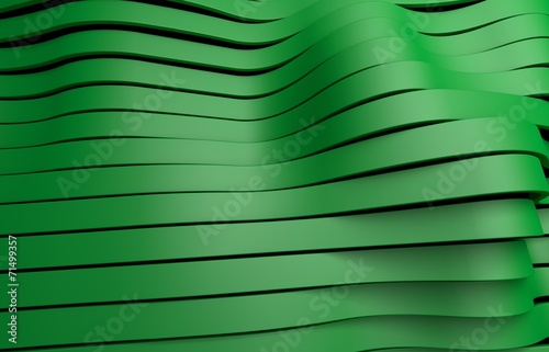 green plastic stripes background photo