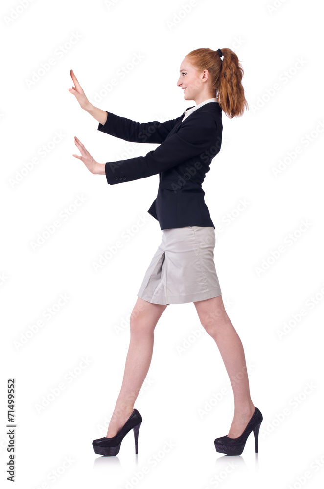Woman businesswoman in business concept Woman businesswoman in business concept