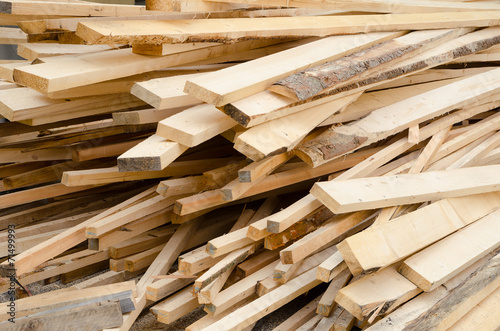 Background of stack wood boards