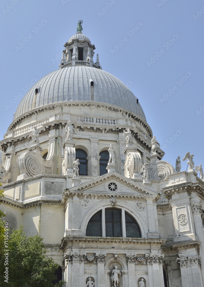 Dome of Saint Mary of Health church, Venice, Italy