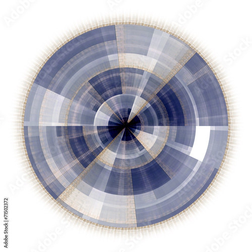 Abstract radial background