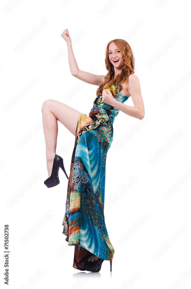 Woman in fashion clothing concept Woman in fashion clothing concept