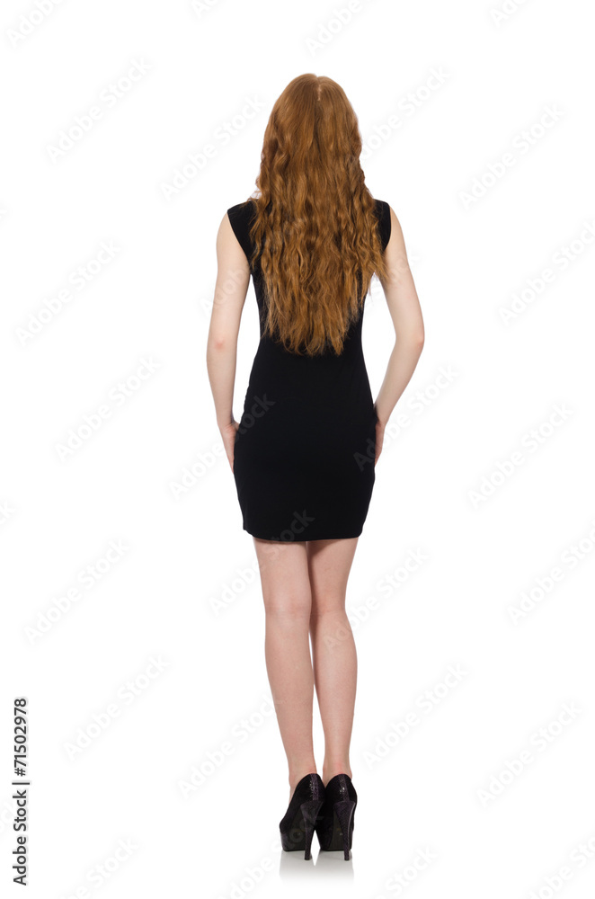 Young woman in fashion concept Young woman in fashion concept