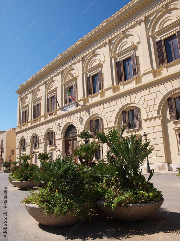 D'Ali Palace, Trapani, Sicily, Italy