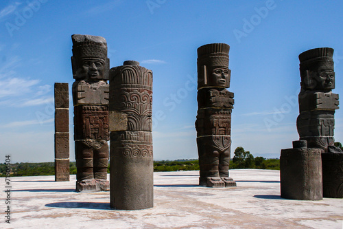 Toltec sculptures