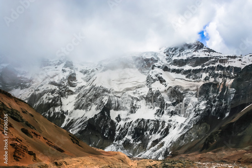 The highest mountain in South America, Aconcagua