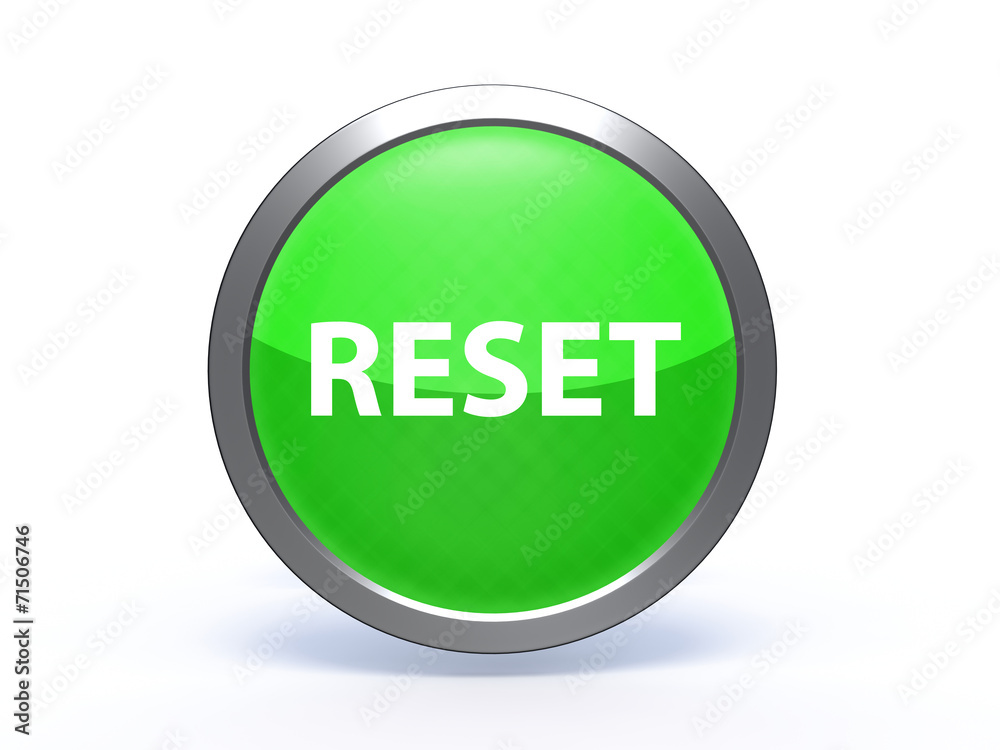 reset circular icon on white background reset circular icon on white background
