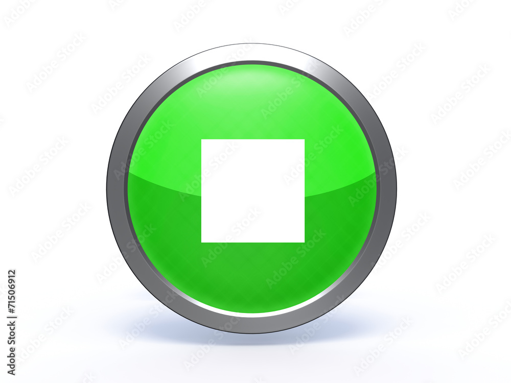 stop circular icon on white background stop circular icon on white background