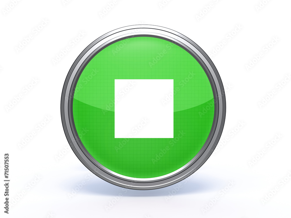 stop circular icon on white background stop circular icon on white background