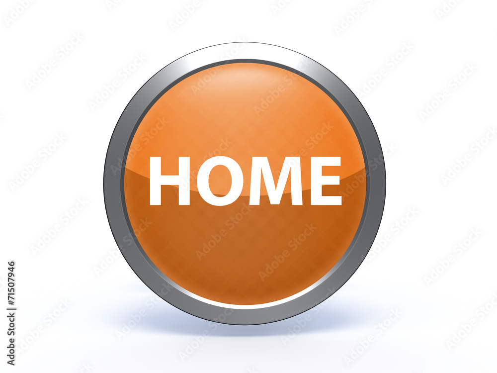 home circular icon on white background home circular icon on white background