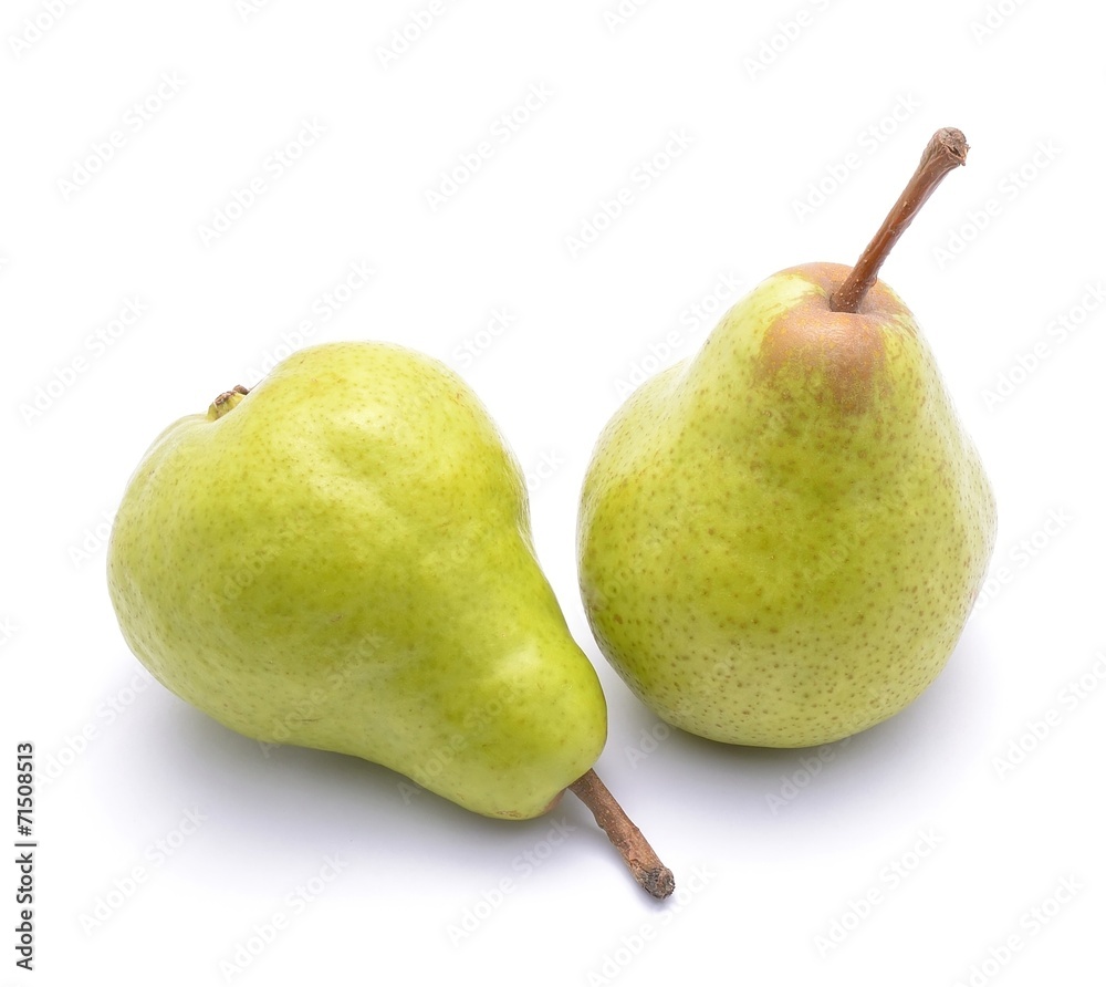 Pears isolated on white background Pears isolated on white background