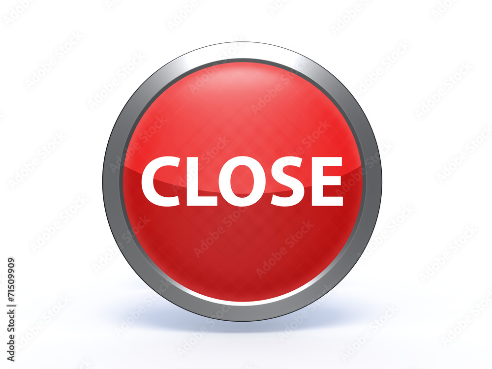 close circular icon on white background close circular icon on white background