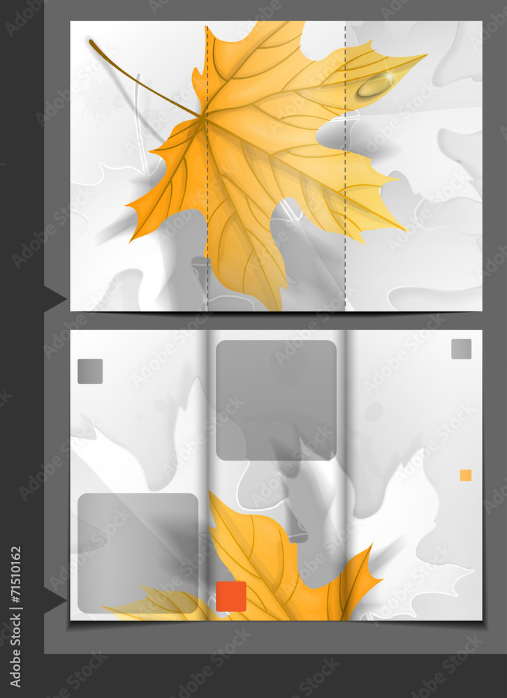 Obraz premium Brochure Template Design