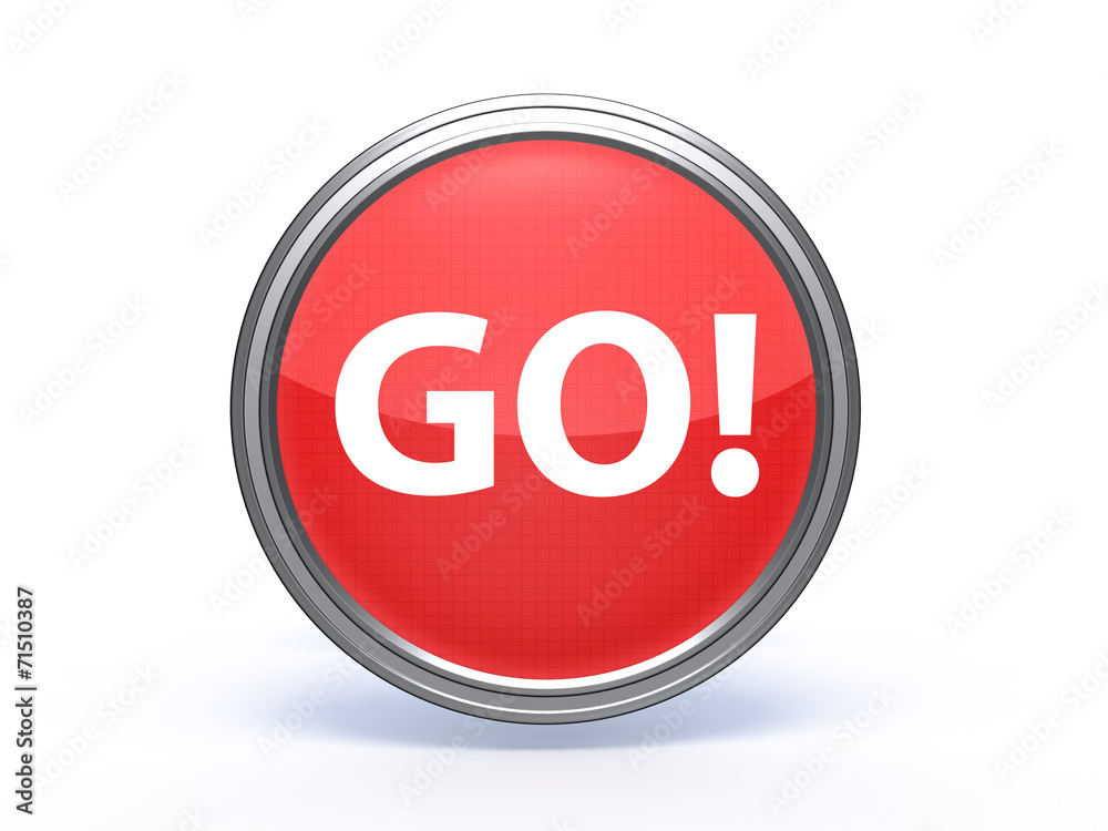 go circular icon on white background go circular icon on white background