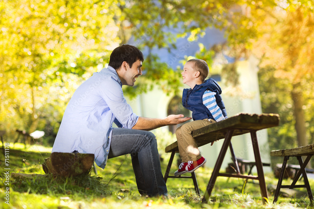 Father and son Father and son