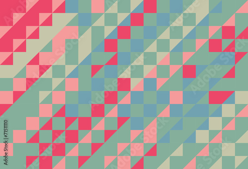 Vector triangle abstract mosaic pattern texture