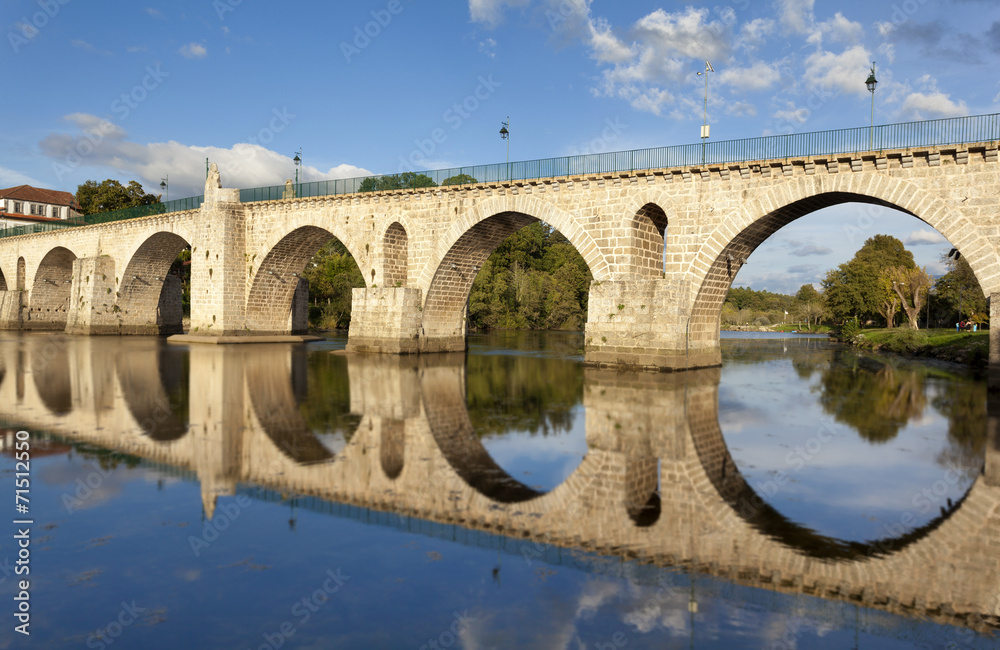 Bridge of Ponte da Barca, Portugal