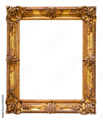 Luxury gold picture  frame