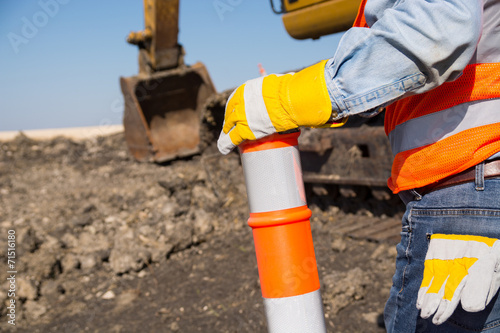 Highway road construction