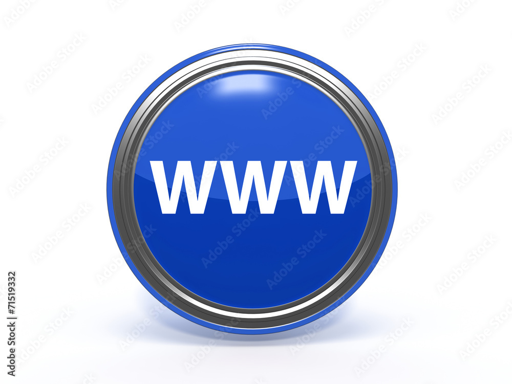 www circular icon on white background www circular icon on white background