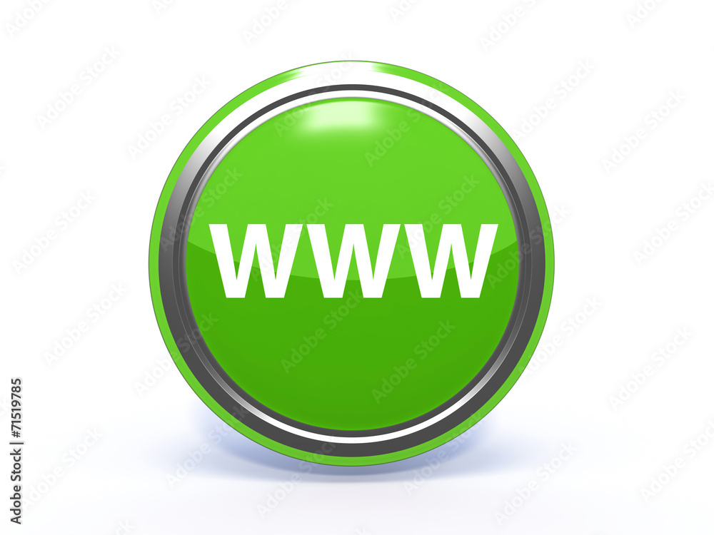 www circular icon on white background www circular icon on white background