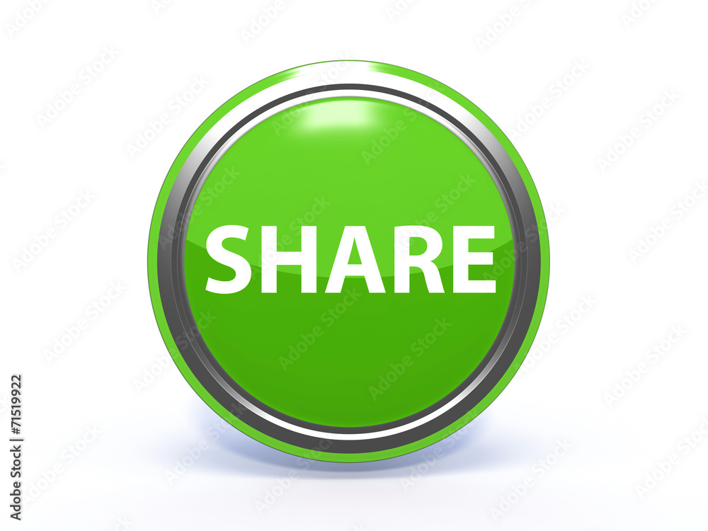 share circular icon on white background share circular icon on white background